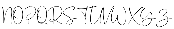 Signature Signature Font UPPERCASE