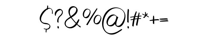 Signature Vintage Font OTHER CHARS