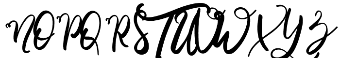 Signature Wedding Font UPPERCASE