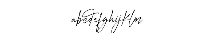 SignatureFlavourALT Font LOWERCASE