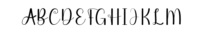 SignatureHandwriting Font UPPERCASE