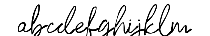SignatureLetters Font LOWERCASE
