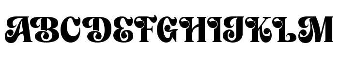 SignatureMango-Regular Font UPPERCASE