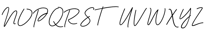 SignatureScript-01 Font UPPERCASE