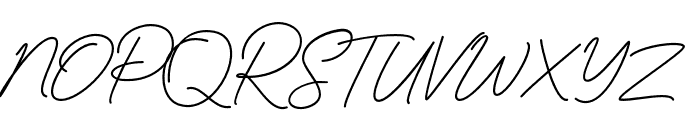 SignatureScript-02 Font UPPERCASE