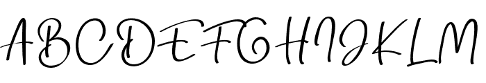 SignatureScript-03 Font UPPERCASE