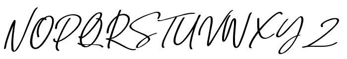 SignatureScript-06 Font UPPERCASE