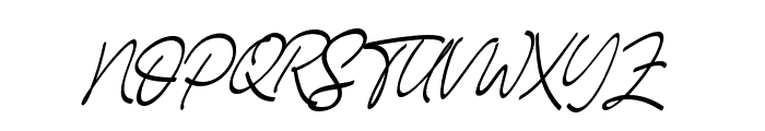SignatureScript-08 Font UPPERCASE