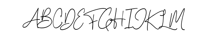 SignatureScript-10 Font UPPERCASE
