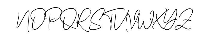 SignatureScript-10 Font UPPERCASE