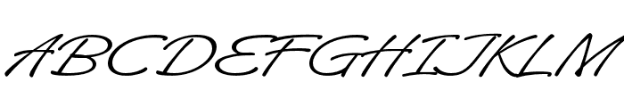 Signaturide Script Font UPPERCASE