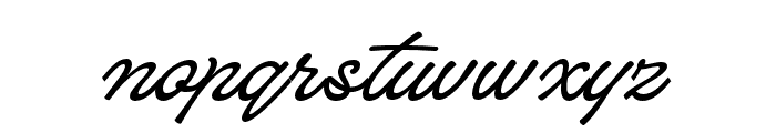 Signaturide Script Font LOWERCASE