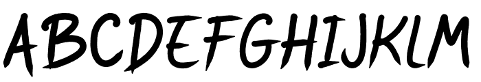 Signgok Font LOWERCASE