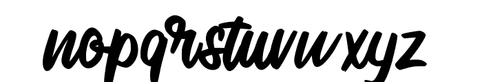 Signlia Font LOWERCASE