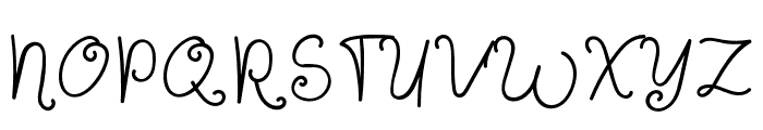 SignofLove-Regular Font UPPERCASE