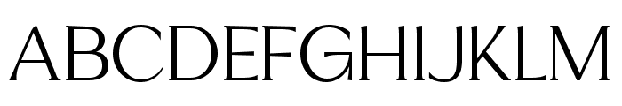 Signore - Serif Typeface Reg Font UPPERCASE