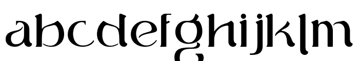 Sigokae Font LOWERCASE