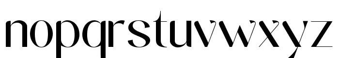 Sikyla Display Regular Font LOWERCASE