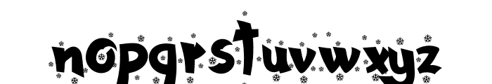 Silent Night Font LOWERCASE