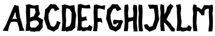 Silent Witch Font LOWERCASE