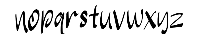 Silent-star Font LOWERCASE