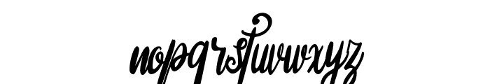 Silfhie Font LOWERCASE