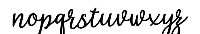 Silhouette Dream State Font LOWERCASE