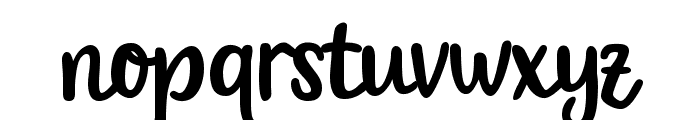 Silhouette Fresh Mix Font LOWERCASE