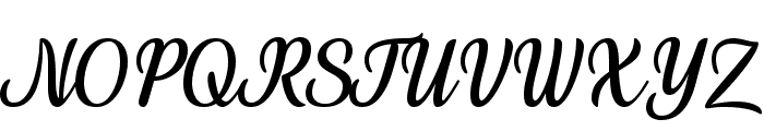 Silhouette Mary-Lou Font UPPERCASE