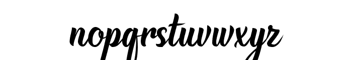 Silhouette Maxwell Font LOWERCASE