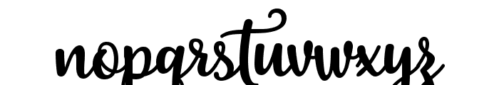 Silhouette Penelope Font LOWERCASE