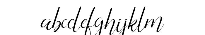 Silhouette Font LOWERCASE