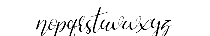 Silhouette Font LOWERCASE