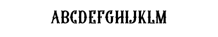 SilkMasder-Regular Font LOWERCASE