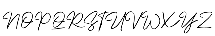 Silkstone Font UPPERCASE