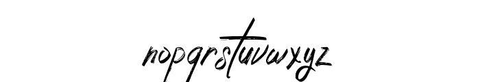 Silloute Font LOWERCASE