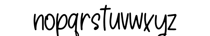 Silly Boy Font LOWERCASE