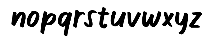 Silly Bubbles Font LOWERCASE