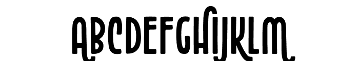 Silly Creature Font UPPERCASE