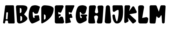 Silly Kids Font UPPERCASE