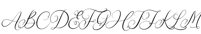 Sillysoffia Font UPPERCASE