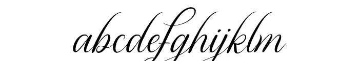 Sillysoffia Font LOWERCASE