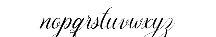 Sillysoffia Font LOWERCASE