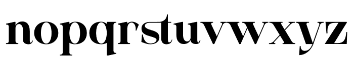 Silneva Font LOWERCASE