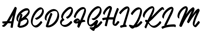 Siluma Regular Font UPPERCASE