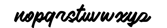 Siluma Regular Font LOWERCASE