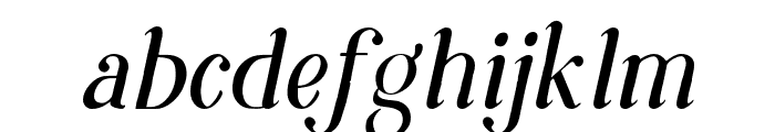 Silvana-Italic Font LOWERCASE