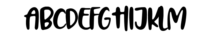 Silver Midnight Font UPPERCASE