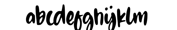 Silver Midnight Font LOWERCASE