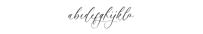 Silver Pearl Font LOWERCASE